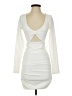 Zara Solid White Cocktail Dress Size XS - photo 1