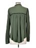 Design History 100% Rayon Green Long Sleeve Blouse Size S - photo 2