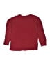 Basic Editions 100% Cotton Burgundy Pullover Sweater Size 4 - 5 - photo 2