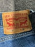 Levi's 100% Cotton Hearts Blue Jeans Size 30 waist - photo 7