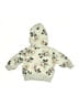 Unbranded Floral Ivory Zip Up Hoodie Size 0-3 mo - photo 2