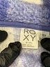 Roxy 100% Polyester Checkered-gingham Blue Jacket Size 14 - 16 - photo 3
