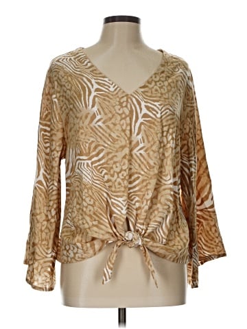 La Mer Luxe 3/4 Sleeve Blouse (view 1)