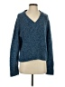 Sunny Tweed Blue Pullover Sweater Size 3 - photo 1