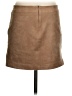 SW3 Bespoke 100% Polyester Solid Tan Casual Skirt Size S - photo 2