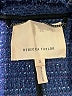 Rebecca Taylor 100% Polyester Tweed Purple Jacket Size 2 - photo 6