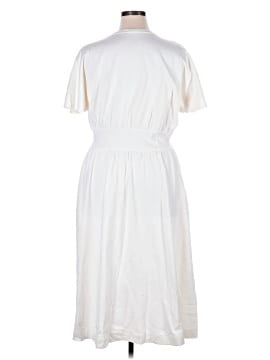 chinese dress ladies Verlaine White Linen Blend Maxi Dress - US 14