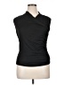Unbranded 100% Polyester Black Sleeveless Top Size XL - photo 1