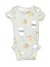 Carter's 100% Cotton Print Gray Short Sleeve Onesie Size Newborn - photo 1