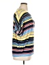 Rafaella Stripes Yellow Short Sleeve Top Size XL - photo 4