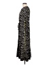 Saint + Sofia Animal Print Black Casual Dress Size 6 - photo 5