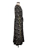 Saint + Sofia Animal Print Black Casual Dress Size 6 - photo 4