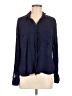 Bella Dahl Blue Long Sleeve Blouse Size M - photo 1