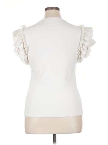 Veronica Beard Jeans Short Sleeve Top (view 2)