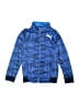 Puma 100% Polyester Blue Zip Up Hoodie Size 7 - photo 1