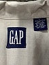 Gap 100% Cotton Gray 3/4 Sleeve Button-Down Shirt Size L - photo 7