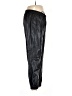 By Anthropologie 100% Polyurethane Black Track Pants Size L - photo 4
