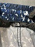 The North Face 100% Polyester Stars Blue Shorts Size L - photo 3