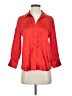 L'Agence 100% Silk Red 3/4 Sleeve Silk Top Size XS (0) - photo 1