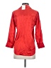 L'Agence 100% Silk Red 3/4 Sleeve Silk Top Size XS (0) - photo 2