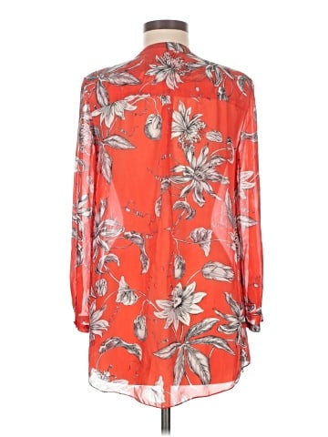 Leifsdottir 3/4 Sleeve Silk Top (view 2)