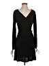 Mango Solid Black Cocktail Dress Size XS - photo 1