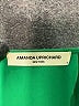 Amanda Uprichard 100% Polyester Green 3/4 Sleeve Blouse Size P (petite) - photo 7