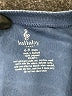 Lullaby Lane 100% Polyester Solid Blue Long Sleeve Onesie Size 6-9 mo - photo 3