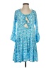 Cool Change Paisley Blue Casual Dress Size S - photo 1