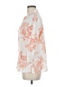 Unbranded Floral Orange 3/4 Sleeve Button-Down Shirt Size M (estimated) - photo 5