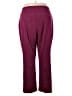 Cato Burgundy Active Pants Size 24W - photo 2