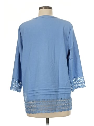 Norm Thompson 3/4 Sleeve Blouse (view 2)
