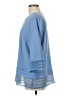 Norm Thompson Blue 3/4 Sleeve Blouse Size M - photo 5
