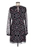 BCBGeneration Floral Black Casual Dress Size M - photo 2