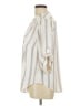 Torrid 100% Polyester Stripes Ivory 3/4 Sleeve Blouse Size Lg Plus (0) - photo 5