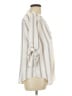 Torrid 100% Polyester Stripes Ivory 3/4 Sleeve Blouse Size Lg Plus (0) - photo 4