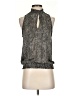 Allison Joy 100% Polyester Gray Sleeveless Blouse Size S - photo 1