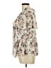 Torrid 100% Polyester Floral Ivory Short Sleeve Blouse Size Lg Plus (0) - photo 5