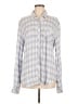 Rails 100% Rayon Plaid Gray Long Sleeve Button-Down Shirt Size M - photo 1