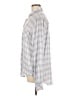 Rails 100% Rayon Plaid Gray Long Sleeve Button-Down Shirt Size M - photo 5