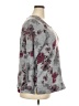 Ellen Tracy Print Gray Pullover Sweater Size XXL - photo 4