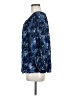 Caffé Marrakesh 100% Rayon Blue 3/4 Sleeve Blouse Size M - photo 5