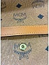 MCM 100% Coated Canvas Graphic Brown Clutch One size - photo 7