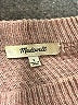 Madewell Color Block Brown Pullover Sweater Size S - photo 7
