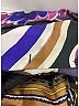 Chloé 100% Silk Purple Blue Silk High-Low Skort Size EU (FR) 38 / US 6 - photo 9