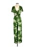 H&M Tropical Green Jumpsuit Size S - photo 1