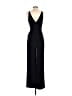 Dress the Population Solid Black Jumpsuit Size S - photo 2