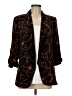 OVI 100% Polyester Print Orange Blazer Size M - photo 1