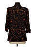 OVI 100% Polyester Print Orange Blazer Size M - photo 2