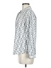 Ann Taylor LOFT Polka Dots White Long Sleeve Blouse Size M (petite) - photo 5